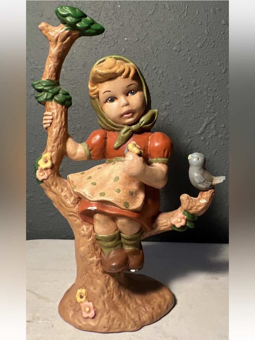 Rare Version Of Apple Tree Girl - 7” Tall - 1950s Production - German